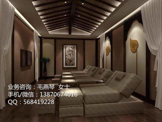 南昌足浴室内设计施工图制作 严格审核、快速交付、品质至上的一站式装饰设计服务